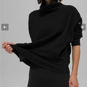 All Yoga Hazy Mock Pullover